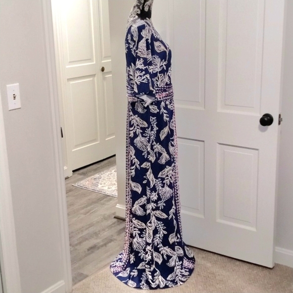 🆕️ 💙HTF Lilly Pulitzer💙 - Parigi Boat Neck Maxi Dress - Picture 5 of 16
